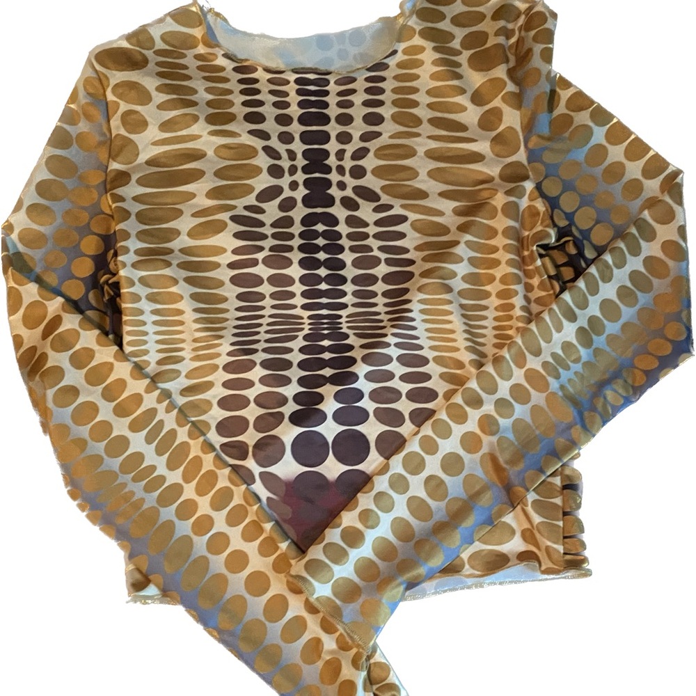 Y2K Mesh Shirt
